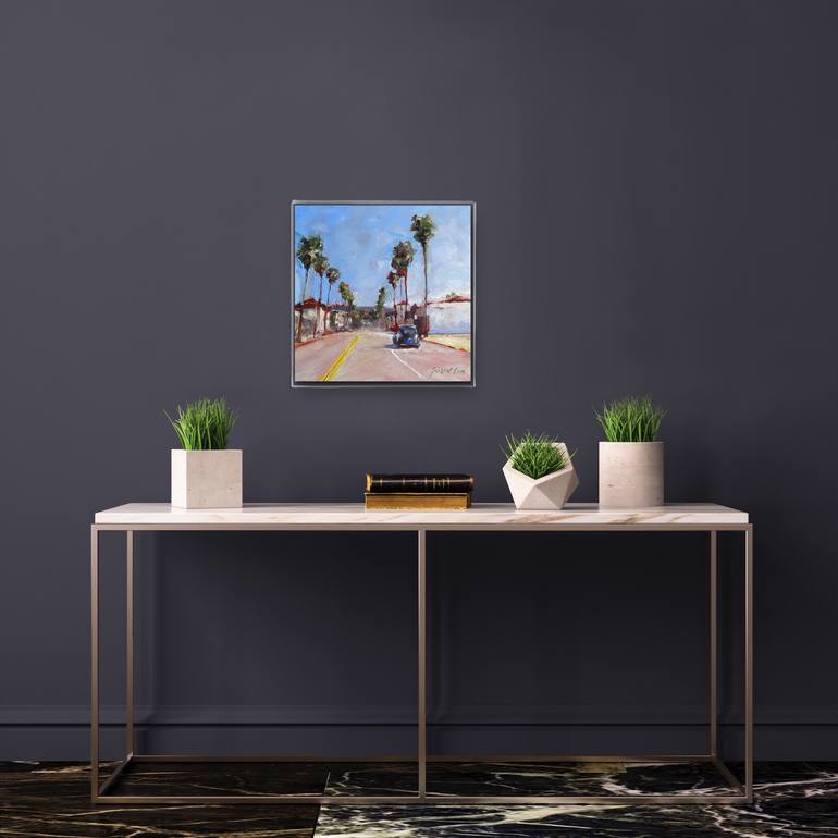 Original Realism Cities Painting by Susan Cox