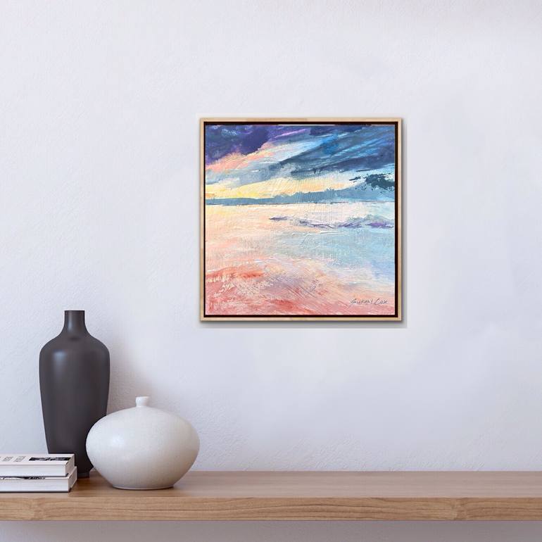 Original Contemporary Seascape Painting by Susan Cox