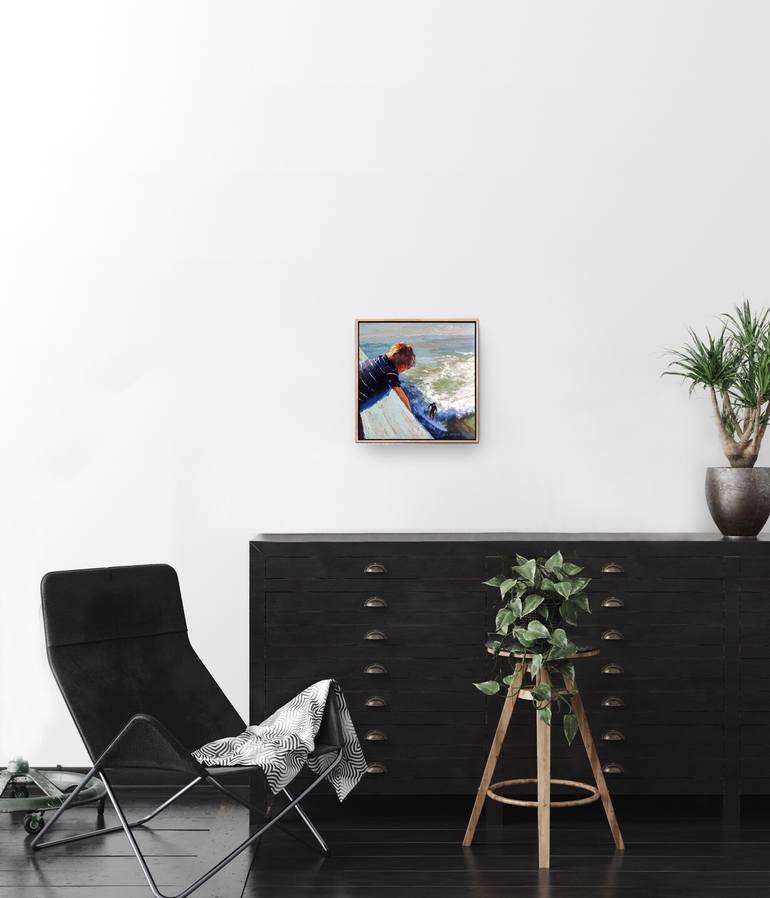 Original Contemporary People Painting by Susan Cox