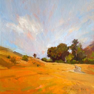 Original Impressionism Landscape Painting by Susan Cox