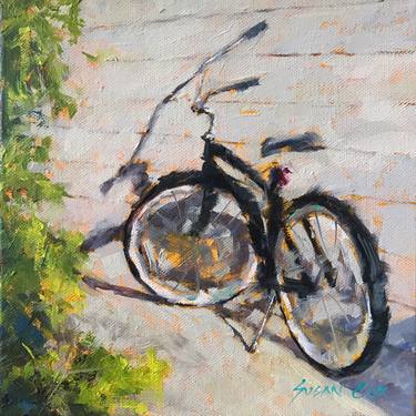 Print of Fine Art Bicycle Paintings by susan cox