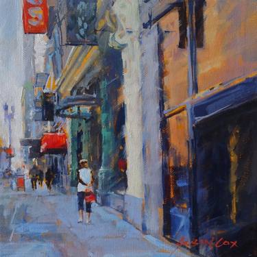 Original Fine Art Cities Paintings by susan cox