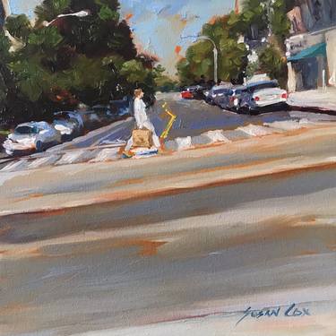 Original Fine Art Cities Paintings by susan cox