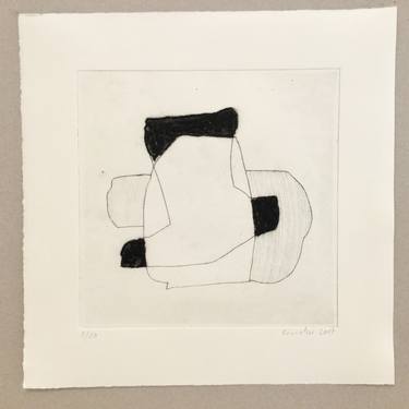 Original Abstract Printmaking by Heurlier Cimolai Frėdėric