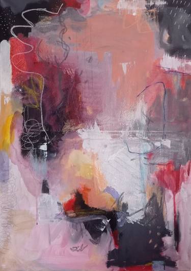 Original Abstract Expressionism Abstract Paintings by Olena  Karpenko