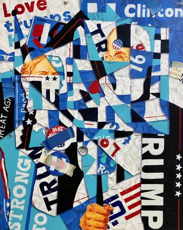 Original Politics Paintings by Jeffrey Deane Hall