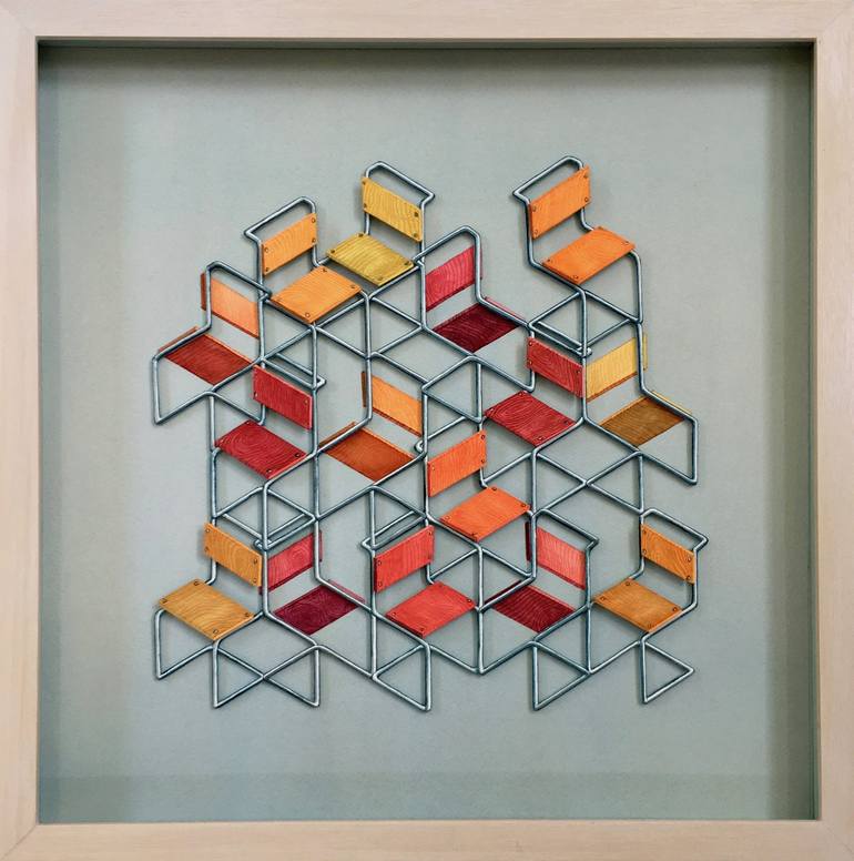 Original Patterns Painting by Herman Kuypers