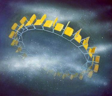 Print of Surrealism Outer Space Paintings by Herman Kuypers