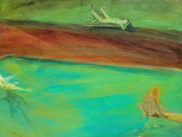 Original Expressionism Landscape Painting by Art Van Kraft