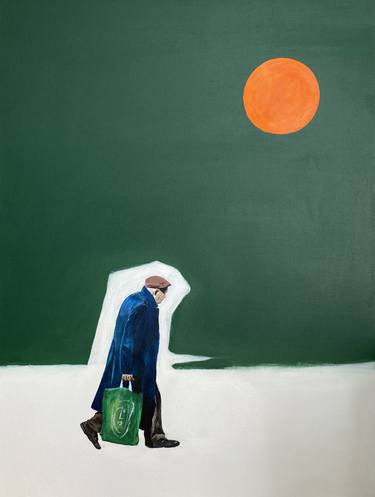 Print of Minimalism People Paintings by Iva Mara