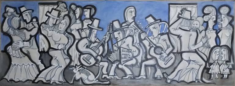 Original Figurative Pop Culture/Celebrity Painting by Manuel Hernandez
