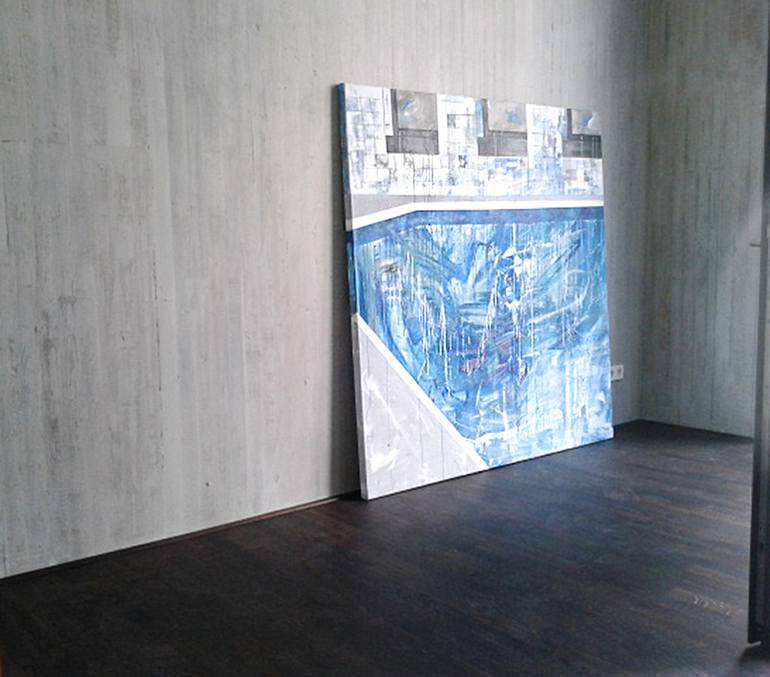 Original Abstract Expressionism Pop Culture/Celebrity Painting by Political Satirical Pop Art Dikla Stern