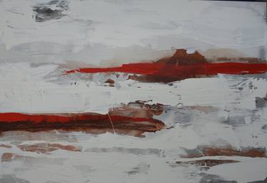 Original Abstract Expressionism Abstract Painting by Margarita Garces