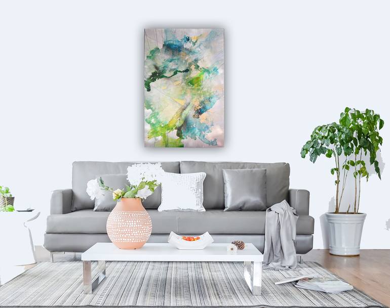 Original Abstract Painting by Margarita Garces