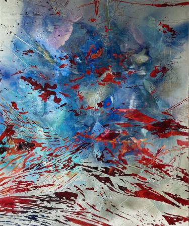 Original Abstract Expressionism Abstract Paintings by Margarita Garces