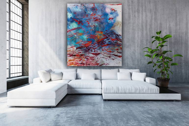 Original Abstract Painting by Margarita Garces