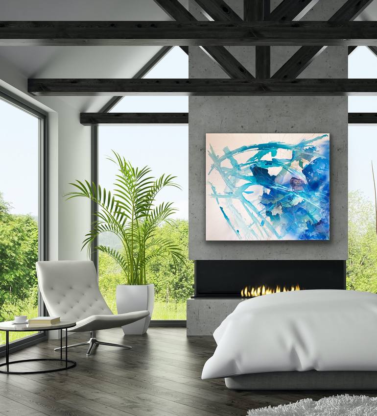 Original Abstract Painting by Margarita Garces