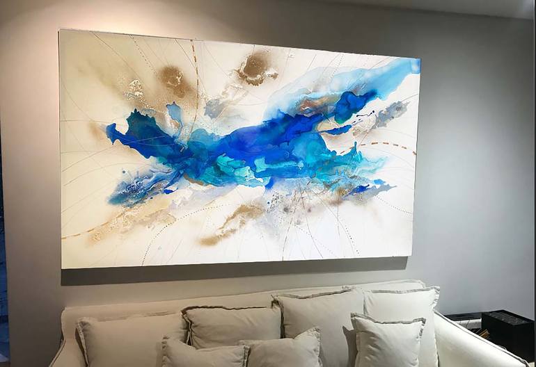 Original Abstract Painting by Margarita Garces