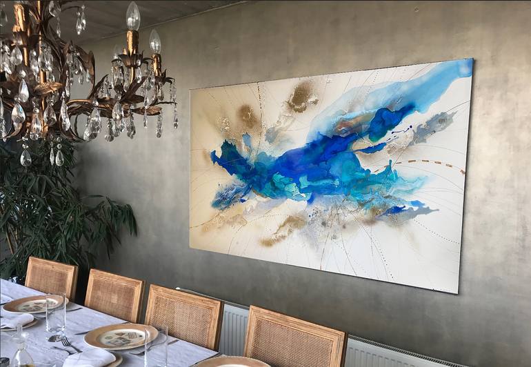 Original Abstract Painting by Margarita Garces