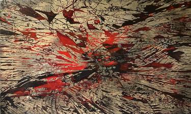 Print of Abstract Expressionism Abstract Paintings by Margarita Garces