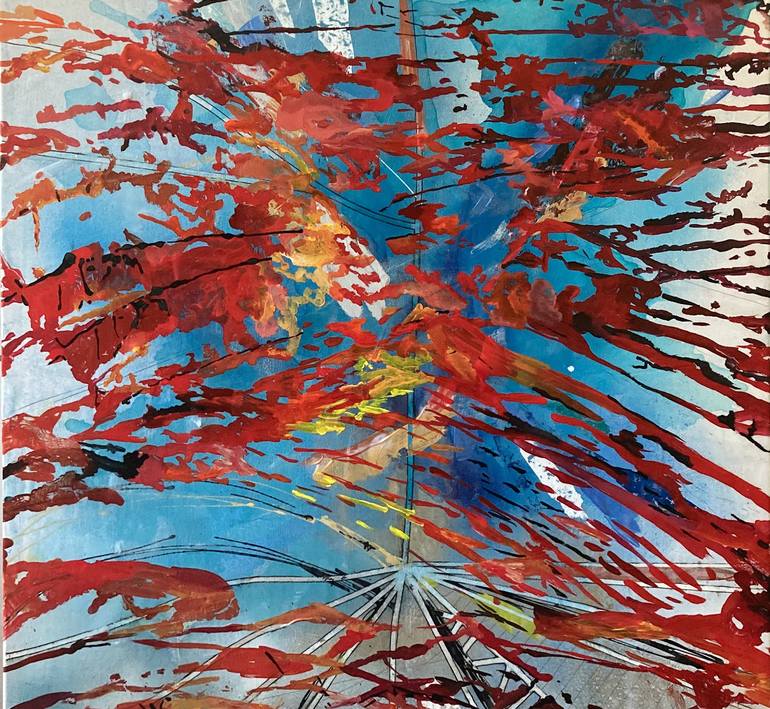 Original Abstract Painting by Margarita Garces