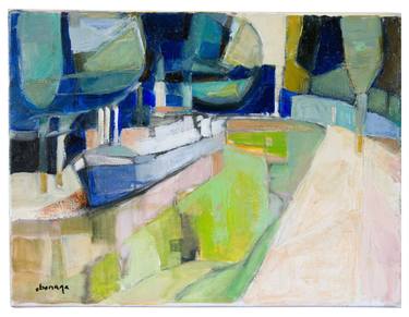 Print of Expressionism Transportation Paintings by Astrid Obonaga