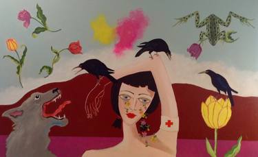 Original Women Paintings by Deborah Tanaka