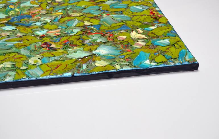 Original Modernism Landscape Painting by Anna Styrc