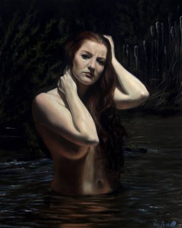 Original Figurative Classical mythology Paintings by Eric Armusik