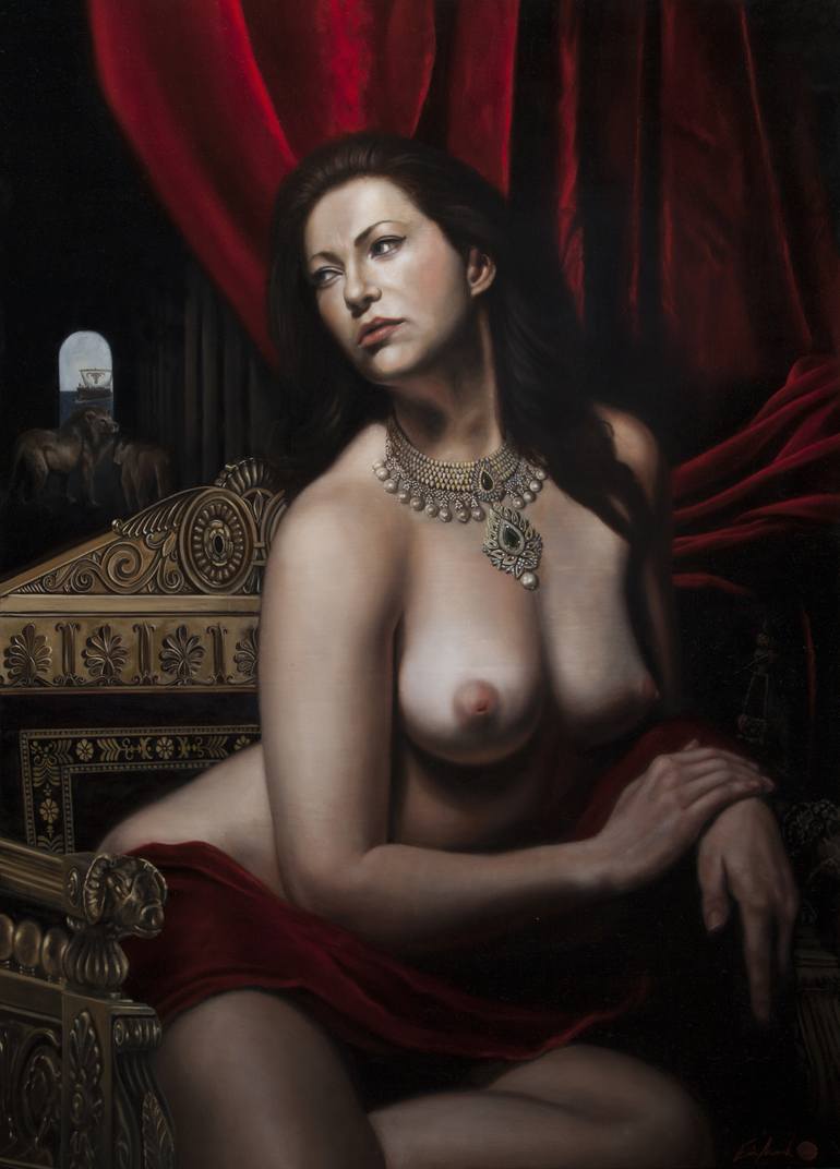 Original Figurative Nude Painting by Eric Armusik