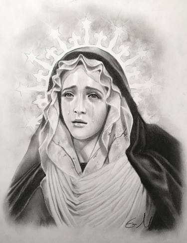 Print of Realism Religious Drawings by Eric Armusik