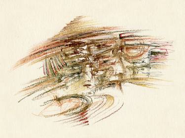 Original Abstract Drawings by Nik Ned