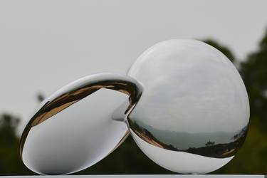 Original Fine Art Abstract Sculpture by Wenqin Chen