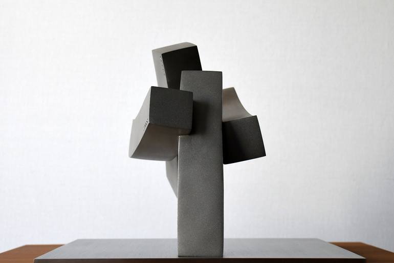 Original Fine Art Abstract Sculpture by Wenqin Chen