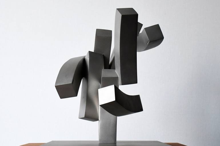 Original Fine Art Abstract Sculpture by Wenqin Chen