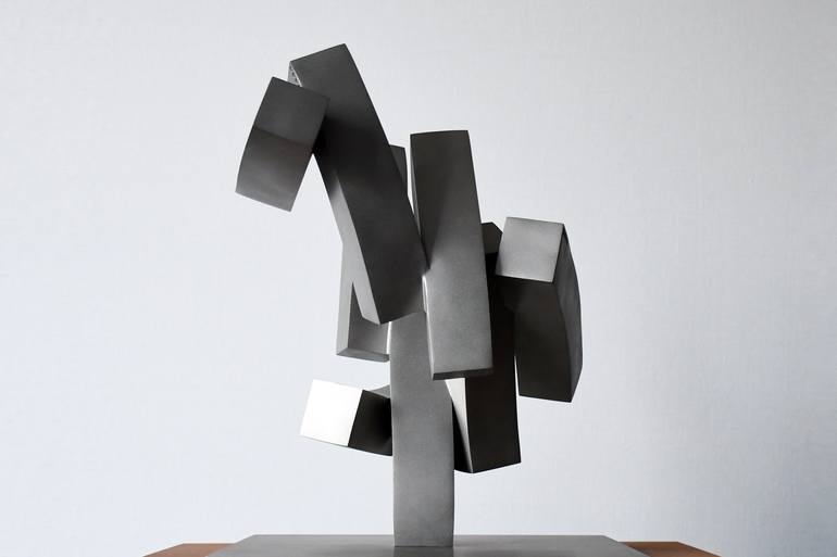 Original Fine Art Abstract Sculpture by Wenqin Chen