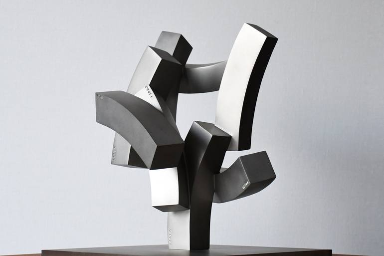 Original Fine Art Abstract Sculpture by Wenqin Chen