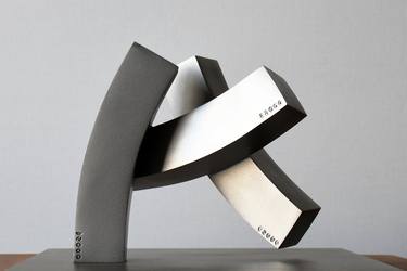 Original Fine Art Abstract Sculpture by Wenqin Chen