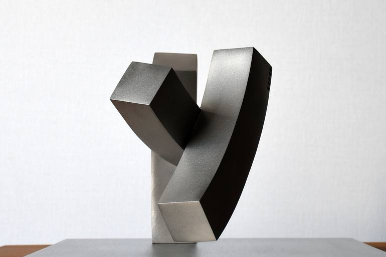 Original Fine Art Abstract Sculpture by Wenqin Chen