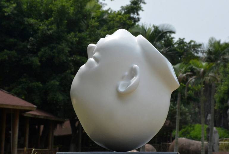 Original Realism Nature Sculpture by Wenqin Chen