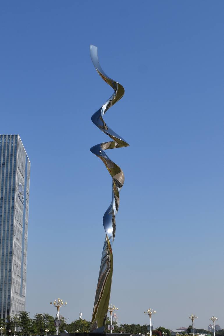 Original Abstract Sculpture by Wenqin Chen