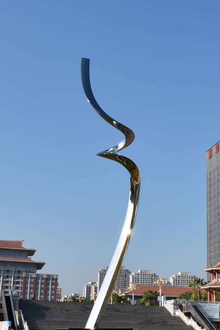 Original Abstract Sculpture by Wenqin Chen