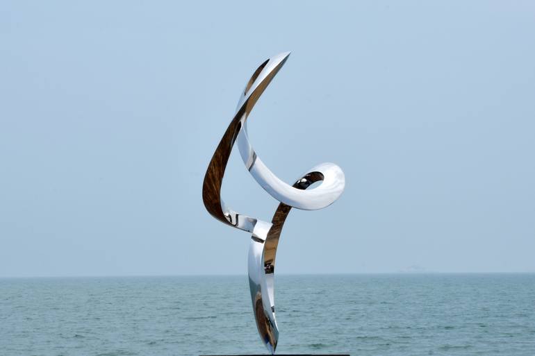 Original Abstract Sculpture by Wenqin Chen