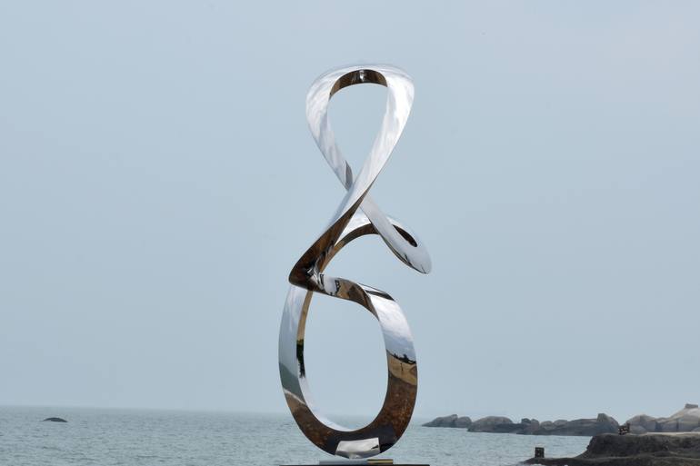 Original Abstract Sculpture by Wenqin Chen