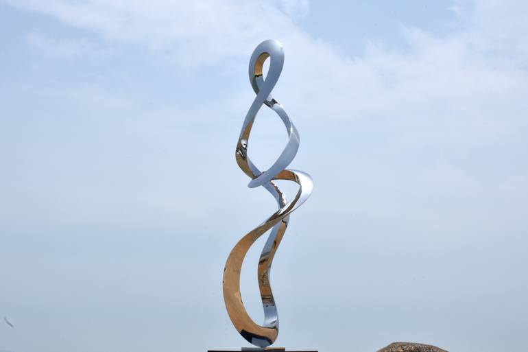 Original Fine Art Abstract Sculpture by Wenqin Chen