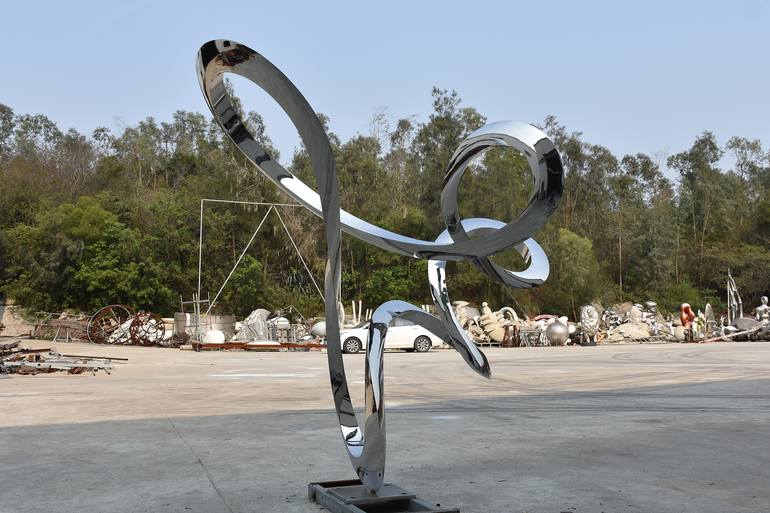 Original Abstract Sculpture by Wenqin Chen