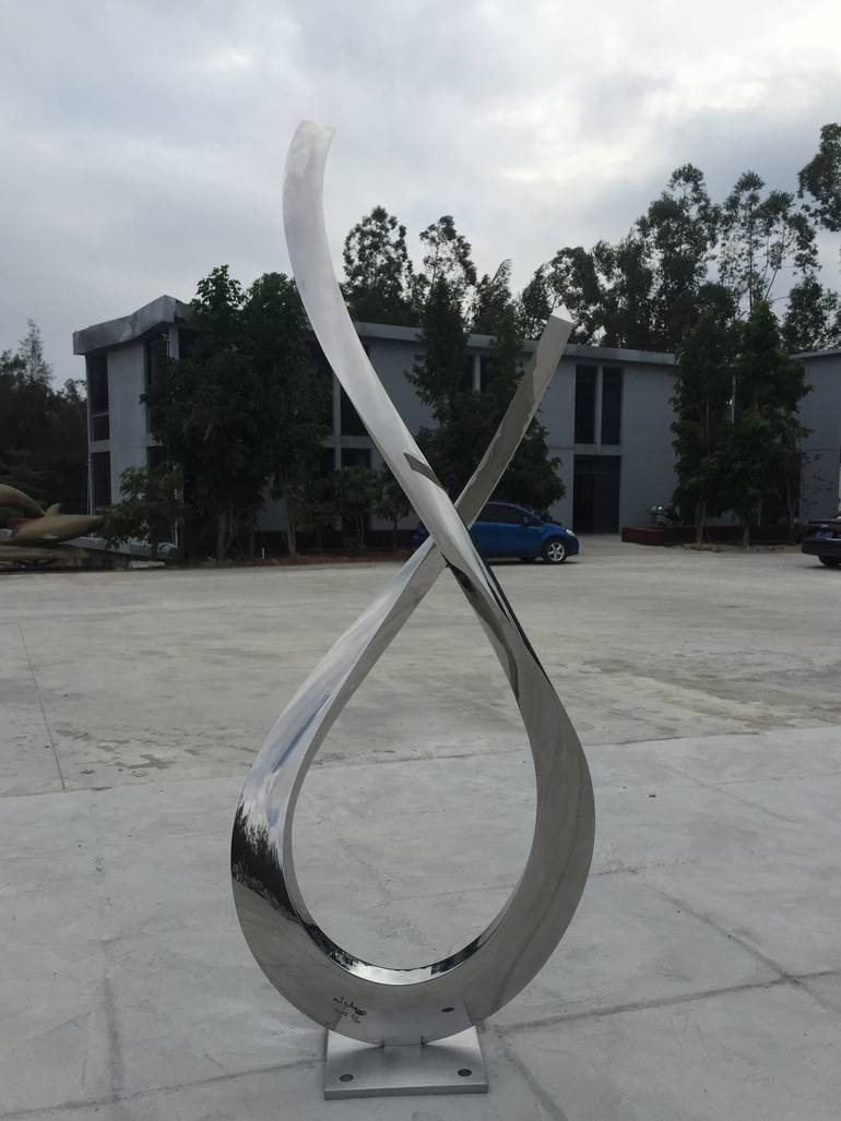 Original Fine Art Abstract Sculpture by Wenqin Chen