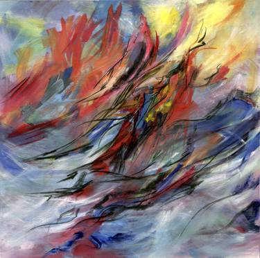 Original Abstract Nature Paintings by Claire Simone