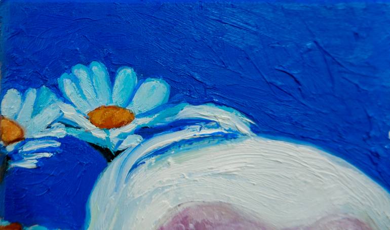 Original Contemporary People Painting by Mihai Cotiga