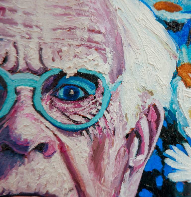 Original Contemporary People Painting by Mihai Cotiga